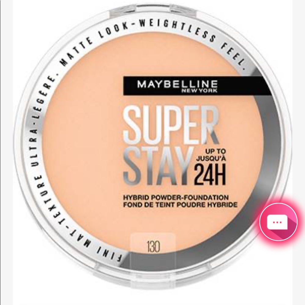 Maybelline SUPER STAY®
UP TO 24HR HYBRID POWDER-FOUNDATION FACE MAKEUP